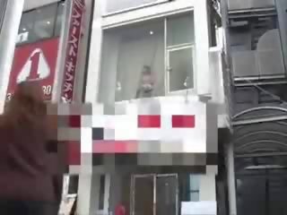 Japanese darling Fucked In Window show