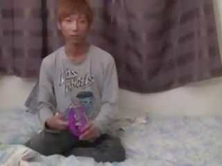 Japonais minet takuya ramonée dur par adulte vidéo outil