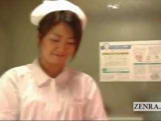 Subtitriem apģērbta sievete kails vīrietis japānieši medmāsas slimnīca handjob spermas izšāviens