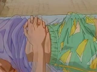 Blondin delicate hentai deity förförd i en terrific animen filma