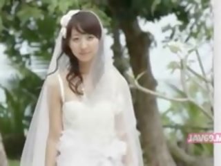 Monada japonesa novia follada
